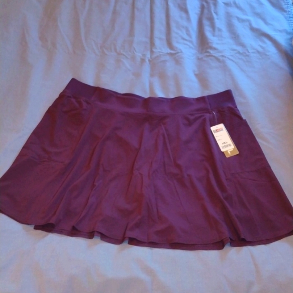 NWT 32 Degrees Athletic Skort Size XXL Glam Purple